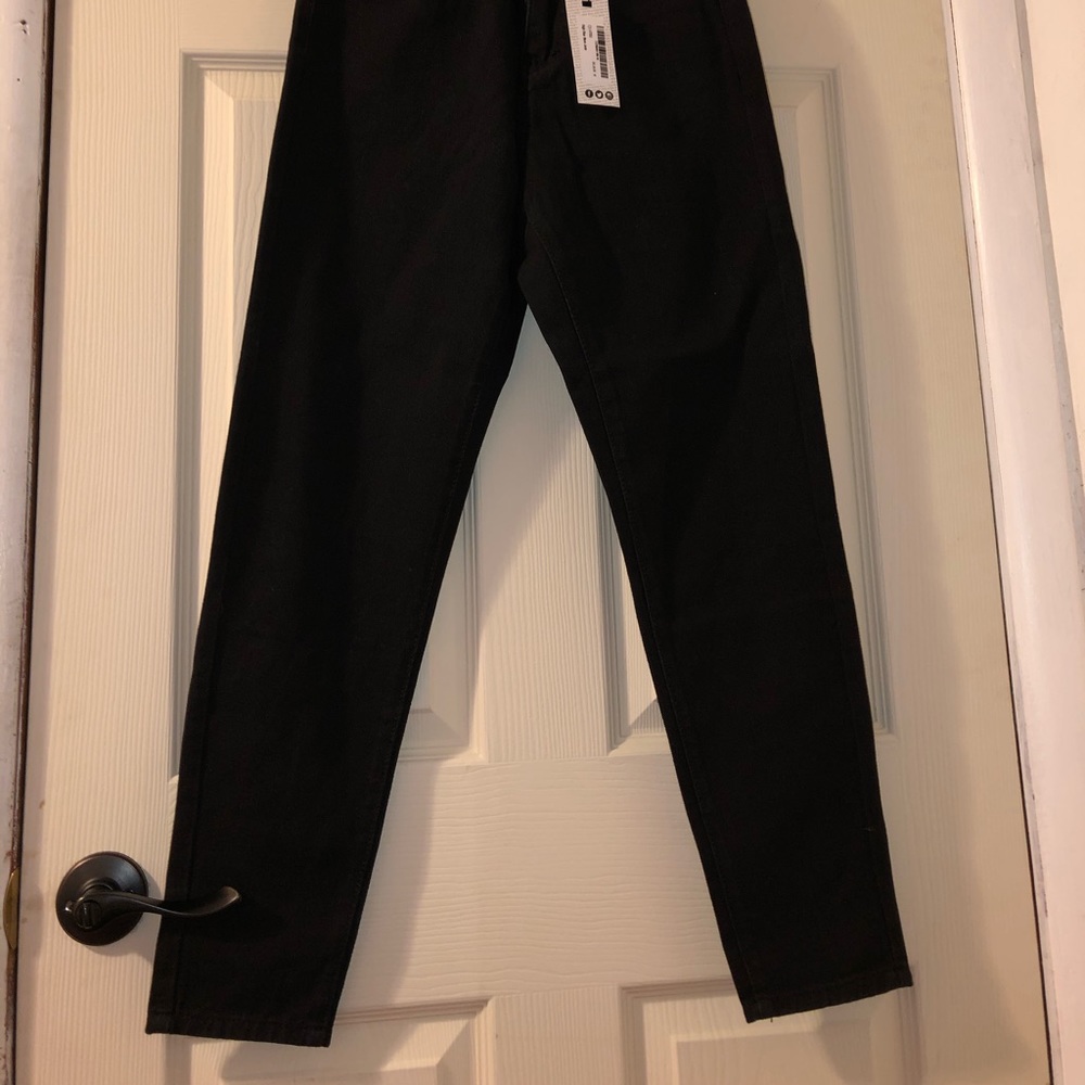 Black Mom Jeans - Picture 2 of 2